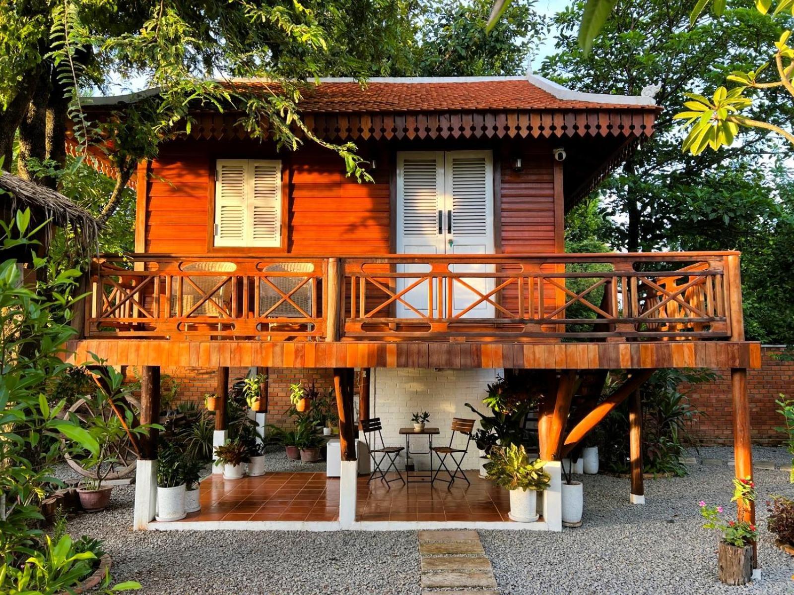 The Little Vegan Homestay Phumi Banteay Srei Kültér fotó
