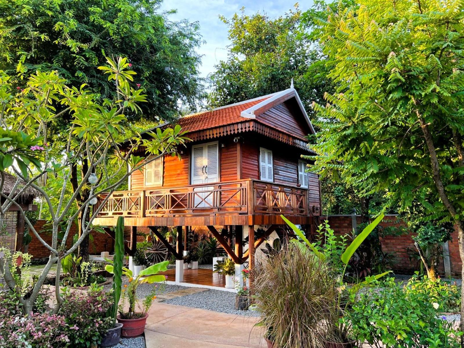 The Little Vegan Homestay Phumi Banteay Srei Kültér fotó